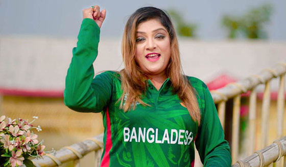 বাংলাদেশ ক্রিকেট দলকে নিয়ে গাইলেন শিল্পী বিশ্বাস