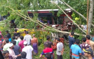 গোপালগঞ্জে বাস-ট্রাক সংঘর্ষ, নিহত ৫