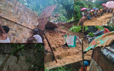 কক্সবাজারে পাহাড় ধসে ৬ জনের প্রাণহানি